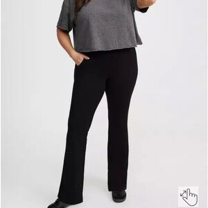 Slim Boot Cut Leggings with pockets